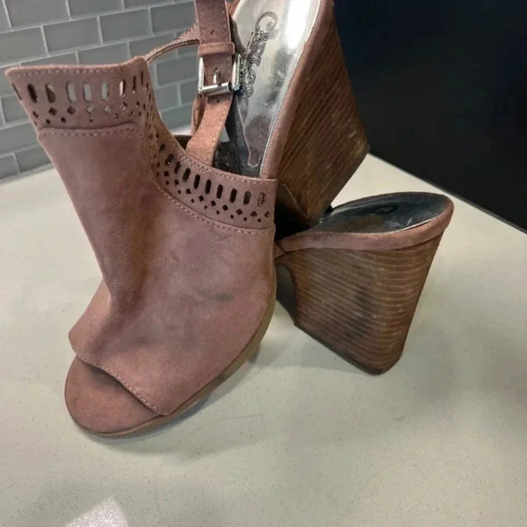 Carlos Thick Heel 3 Inch Heels Size 10 - Picture 9 of 11